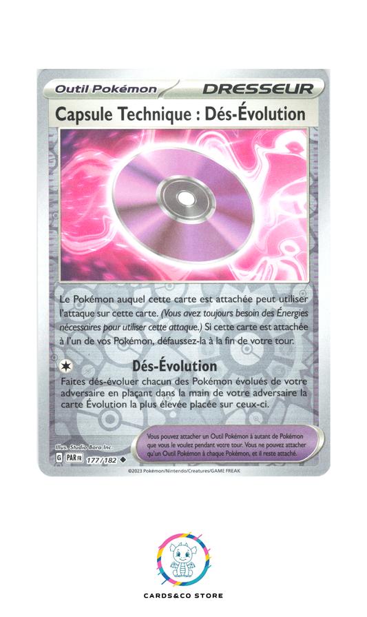 Capsule Technique : Dés-Évolution Reverse #177/182