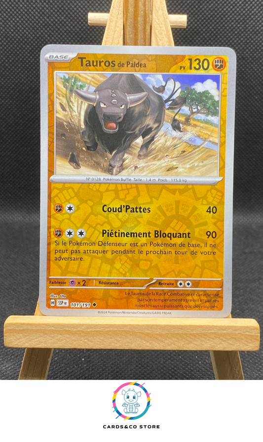 Tauros de Paldea Reverse #101/191
