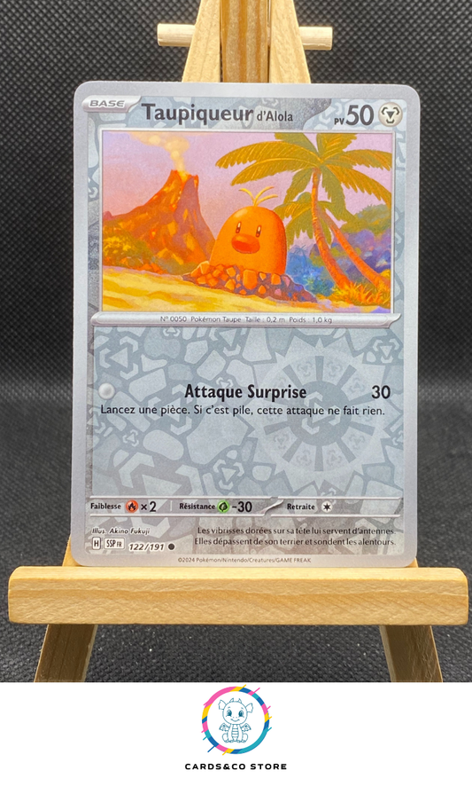 Taupiqueur d'Alola Reverse #122/191