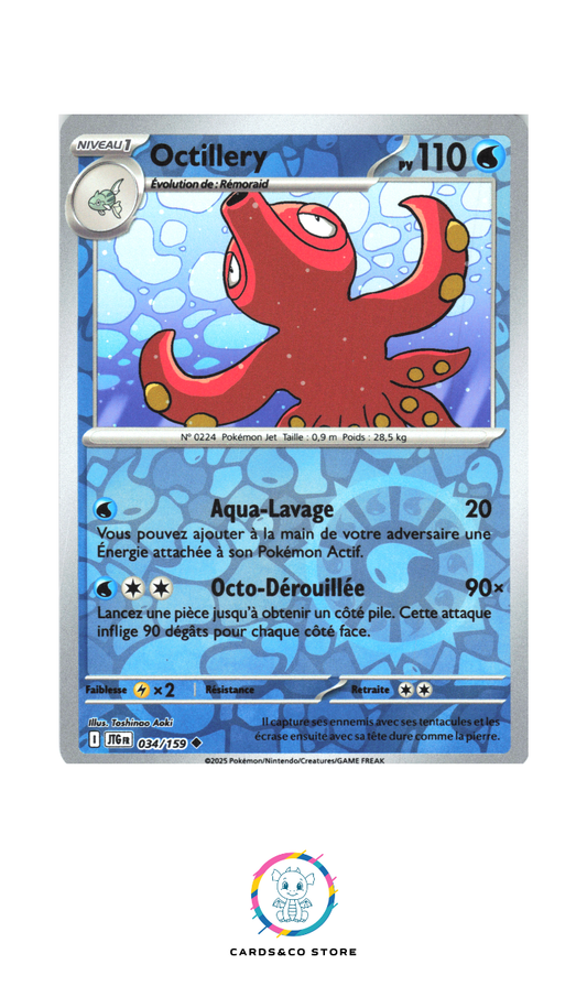 Octillery Reverse #034/159