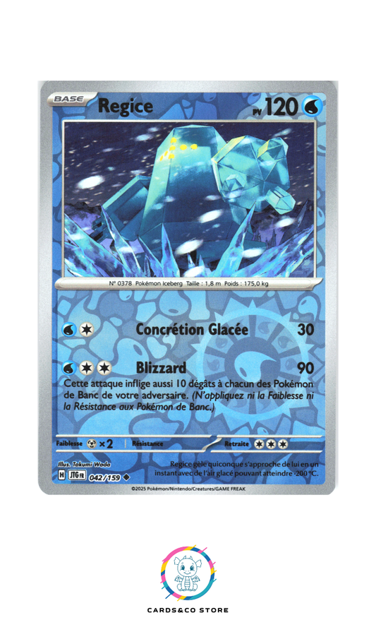 Regice Reverse #042/159