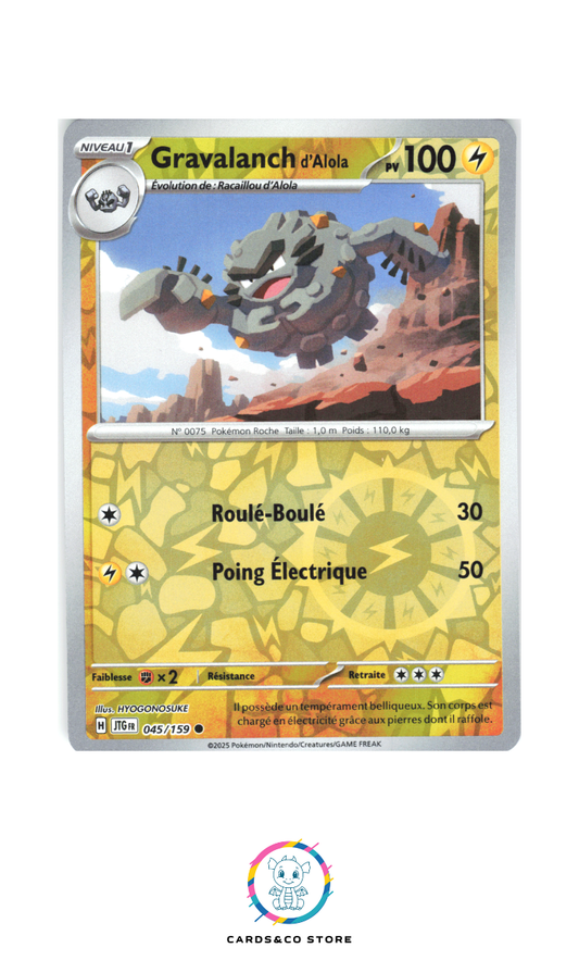 Gravalanch d'Alola Reverse #045/159