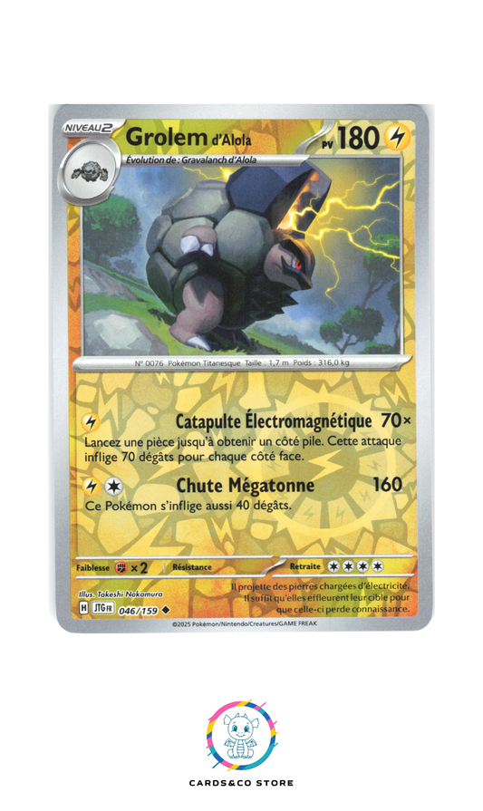 Grolem d'Alola Reverse #046/159