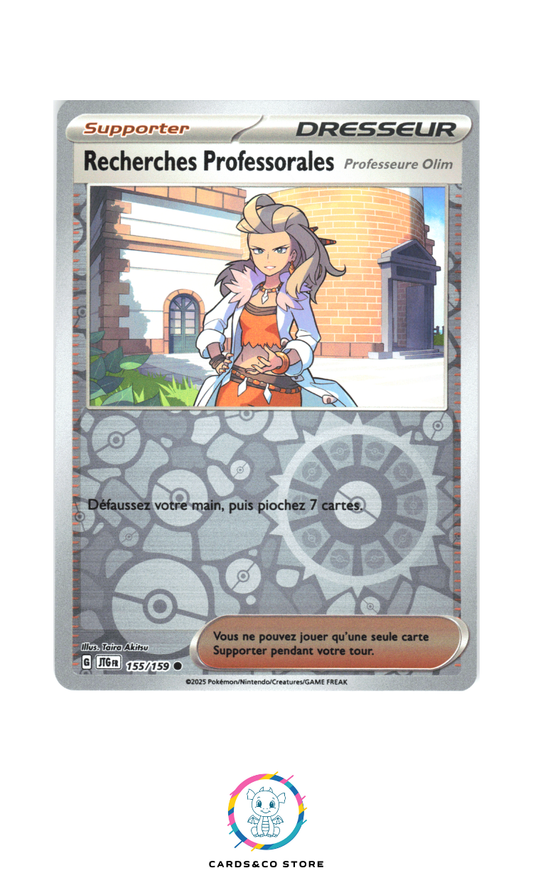 Recherches Professorales - Professeure Olim Reverse #155/159