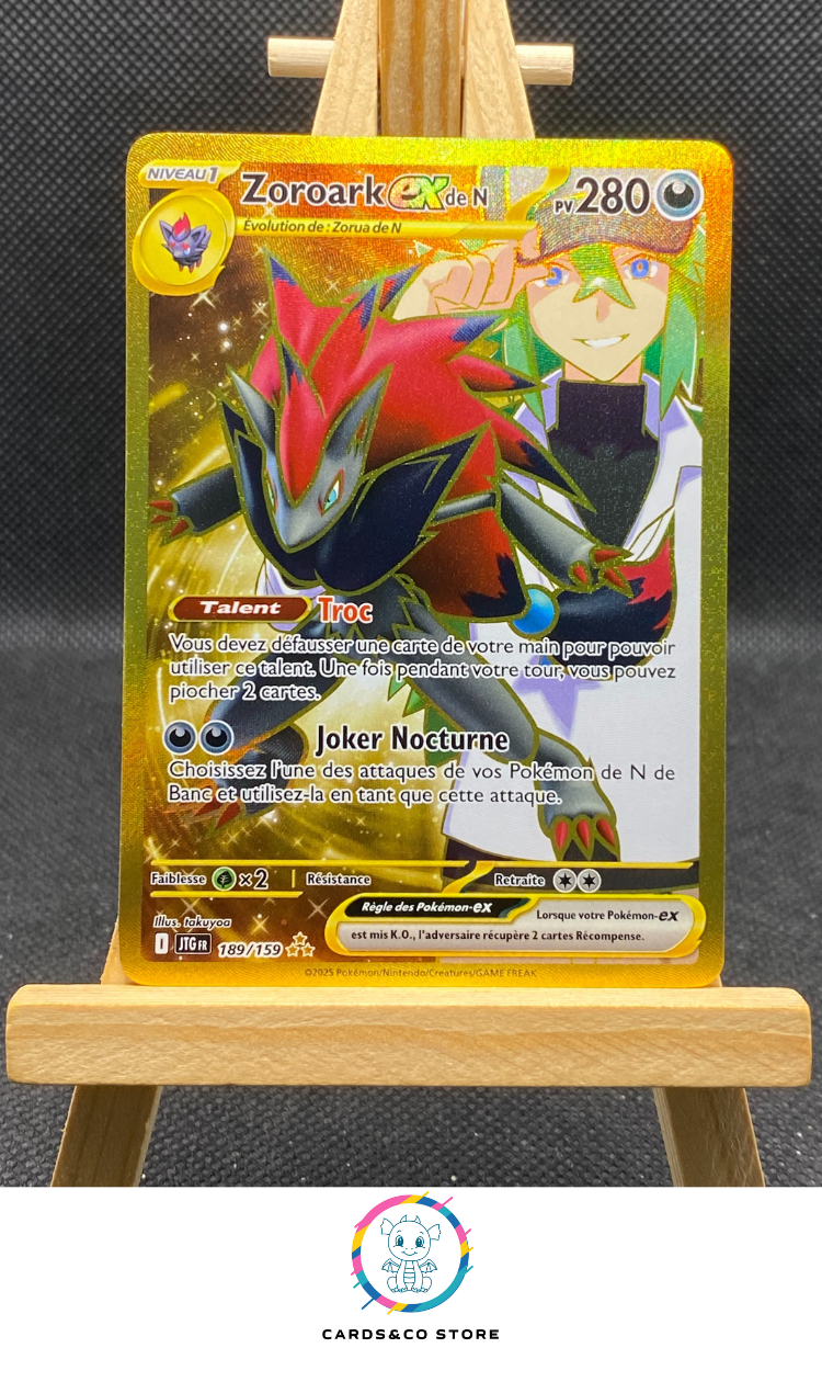 Zoroark ex de N #189/159