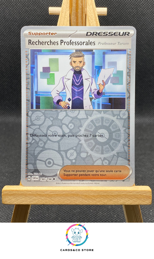 Recherches Professorales (Professeur Turum) Reverse #190/198