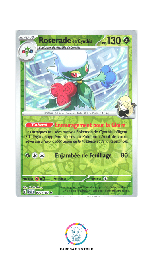 Roserade de Cynthia Reverse #008/182