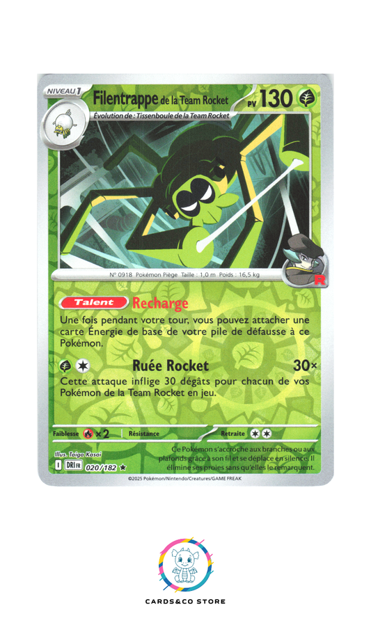 Filentrappe de la Team Rocket Reverse #020/182