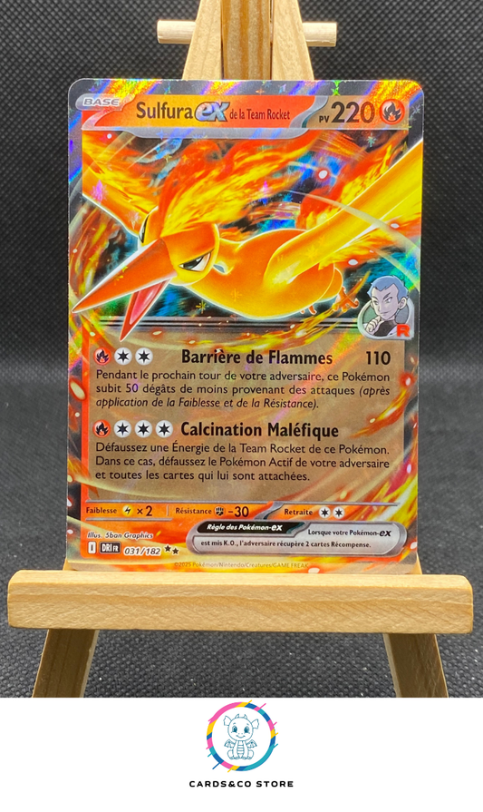 Sulfura ex de la Team Rocket #031/182