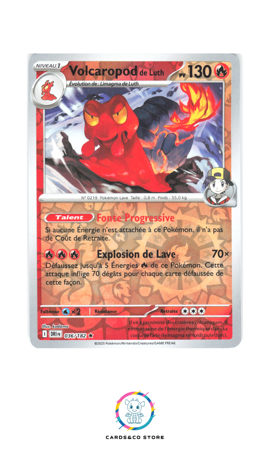 Volcaropod de Luth Reverse #036/182