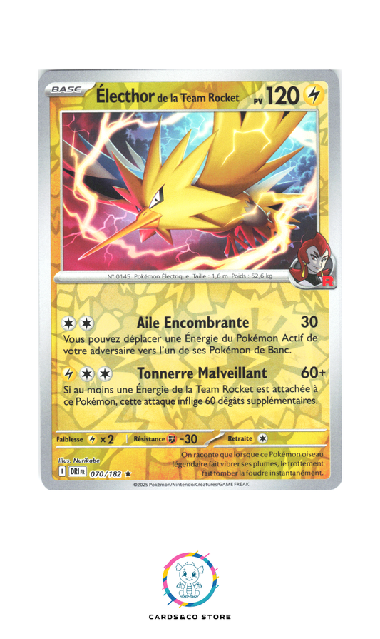 Électhor de la Team Rocket Reverse #070/182