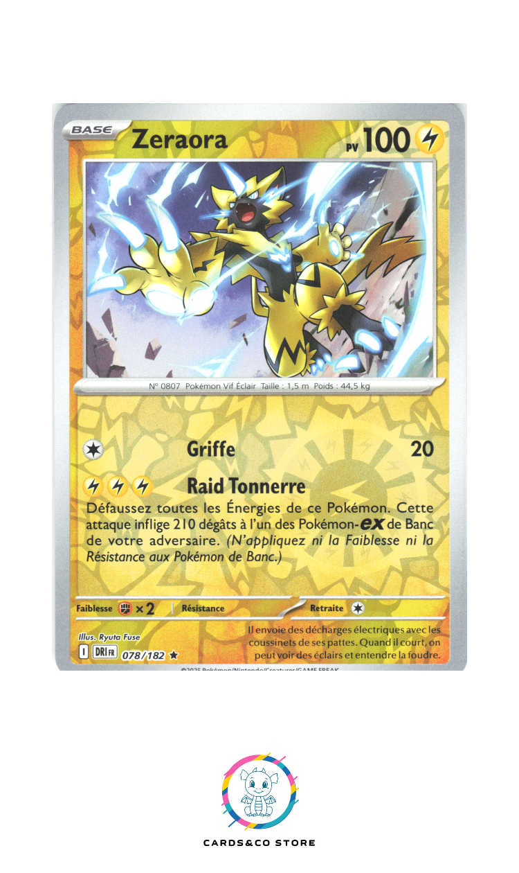 Zeraora Reverse #078/182