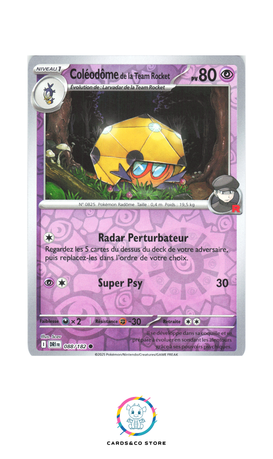 Coléodôme de la Team Rocket Reverse #088/182