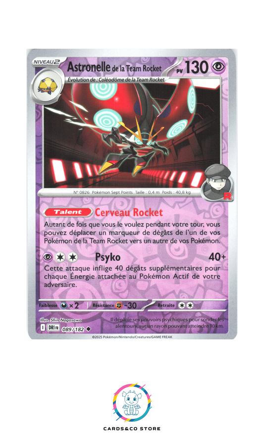Astronelle de la Team Rocket Reverse #089/182