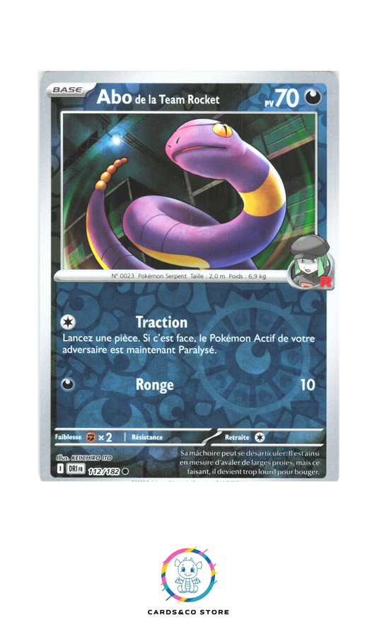 Abo de la Team Rocket Reverse #112/182