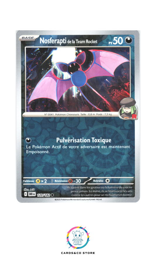 Nosferapti de la Team Rocket Reverse #120/182