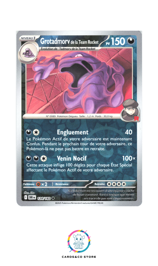 Grotadmorv de la Team Rocket Reverse #124/182