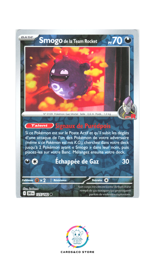 Smogo de la Team Rocket Reverse #125/182
