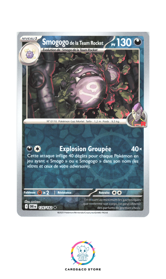 Smogogo de la Team Rocket Reverse #126/182