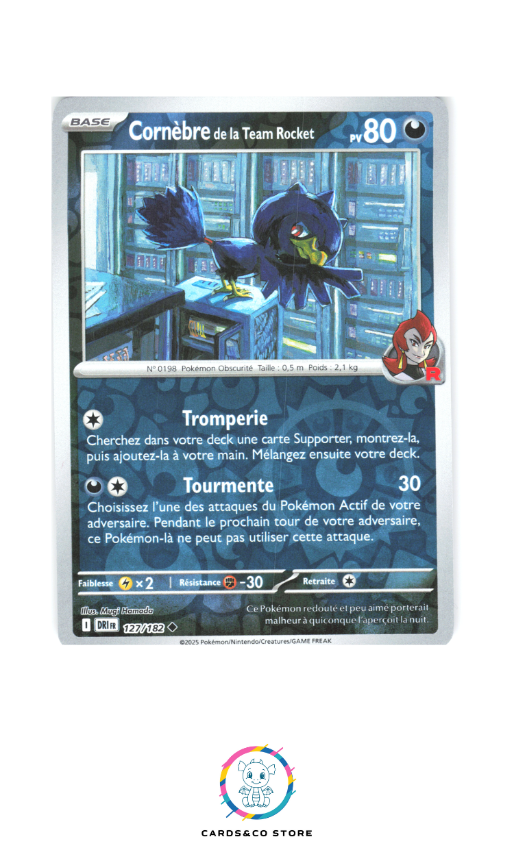 Cornèbre de la Team Rocket Reverse #127/182