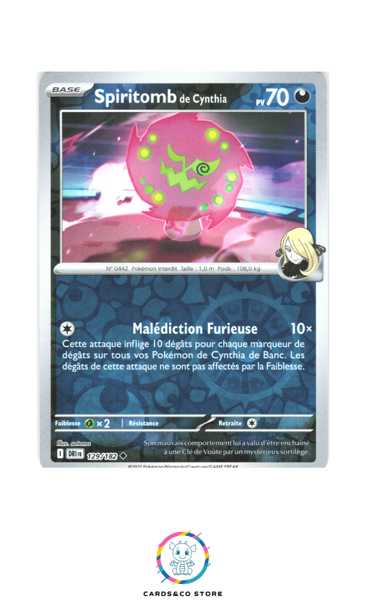 Spiritomb de Cynthia Reverse #129/182