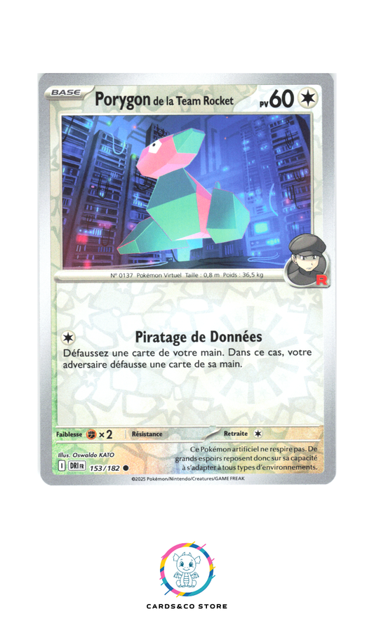 Porygon de la Team Rocket Reverse #153/182