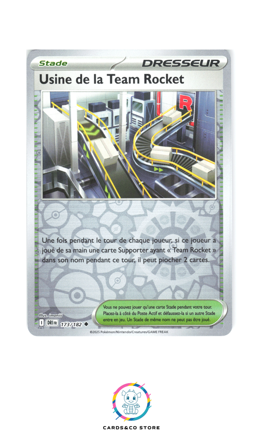 Usine de la Team Rocket Reverse #173/182