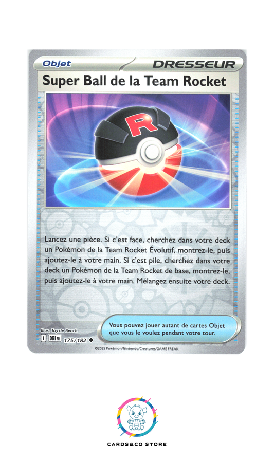Super Ball de la Team Rocket Reverse #175/182