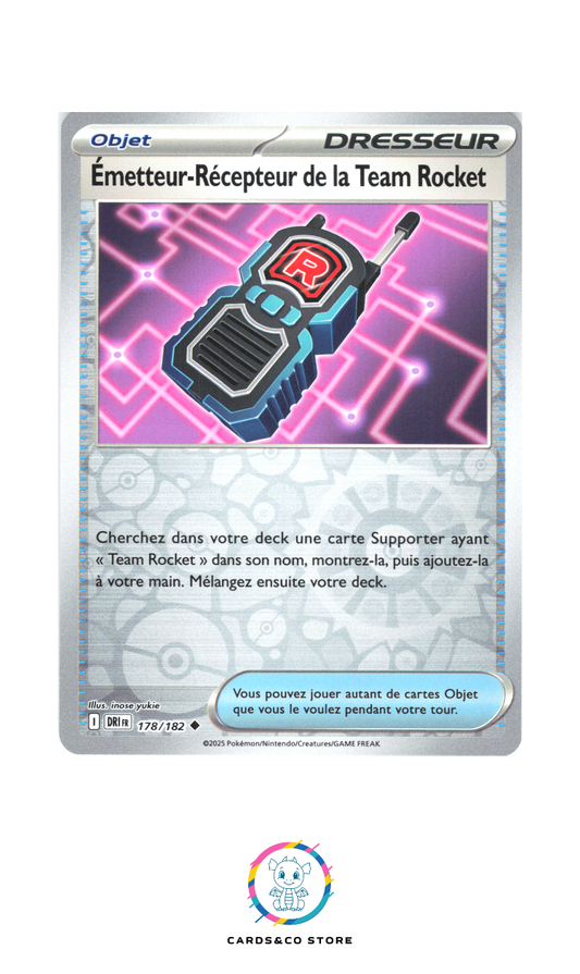 Émetteur-Récepteur de la Team Rocket Reverse #178/182