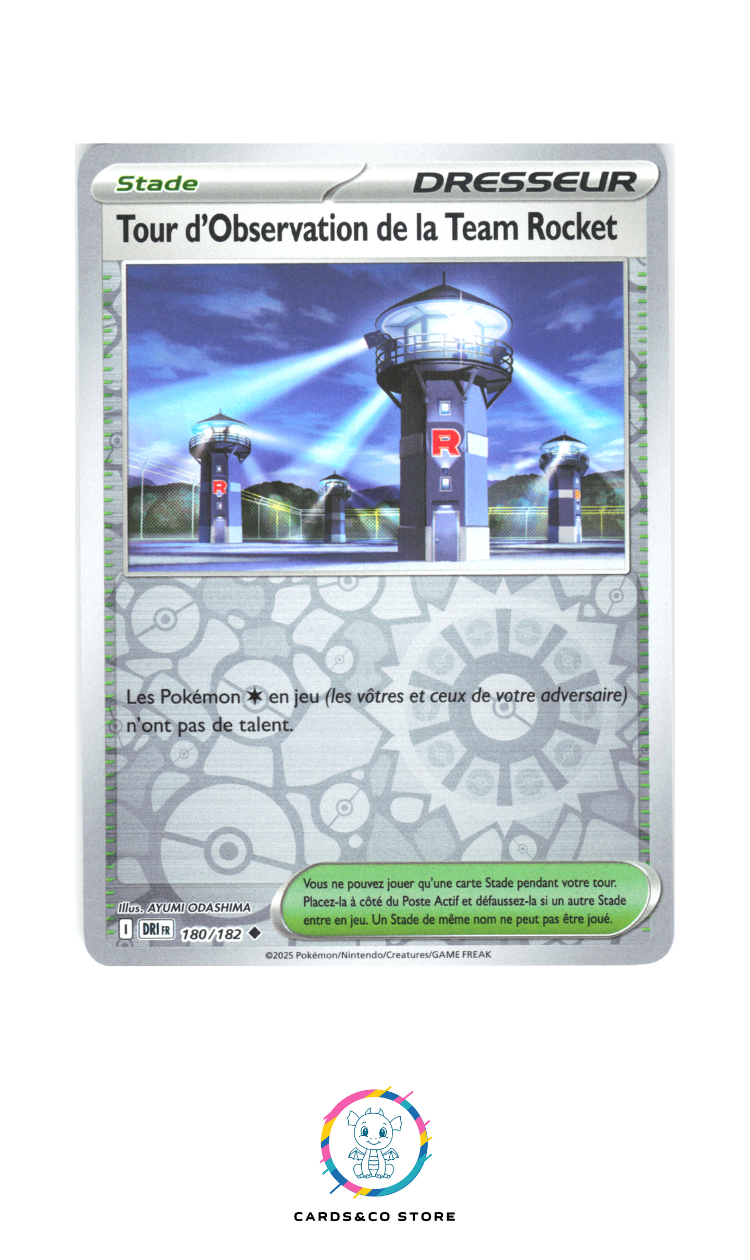 Tour d'Observation de la Team Rocket Reverse #180/182