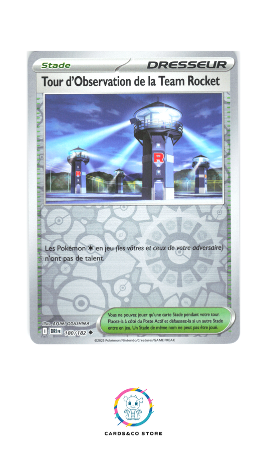 Tour d'Observation de la Team Rocket Reverse #180/182