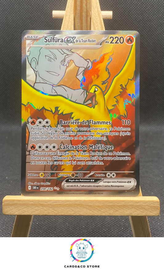 Sulfura ex de la Team Rocket #208/182