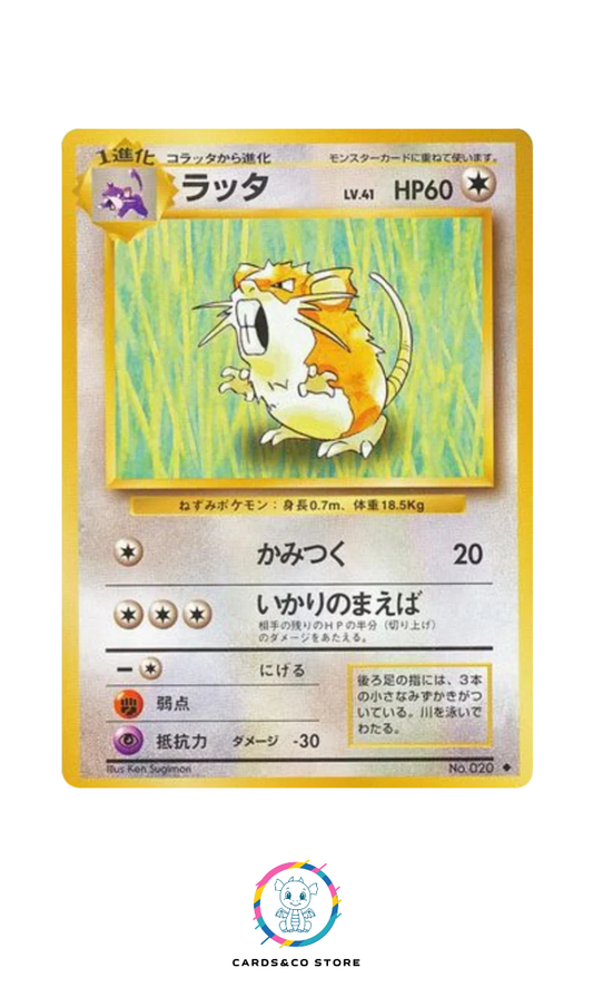Expansion Pack - Basic Set - No.020 - Raticate - JPN