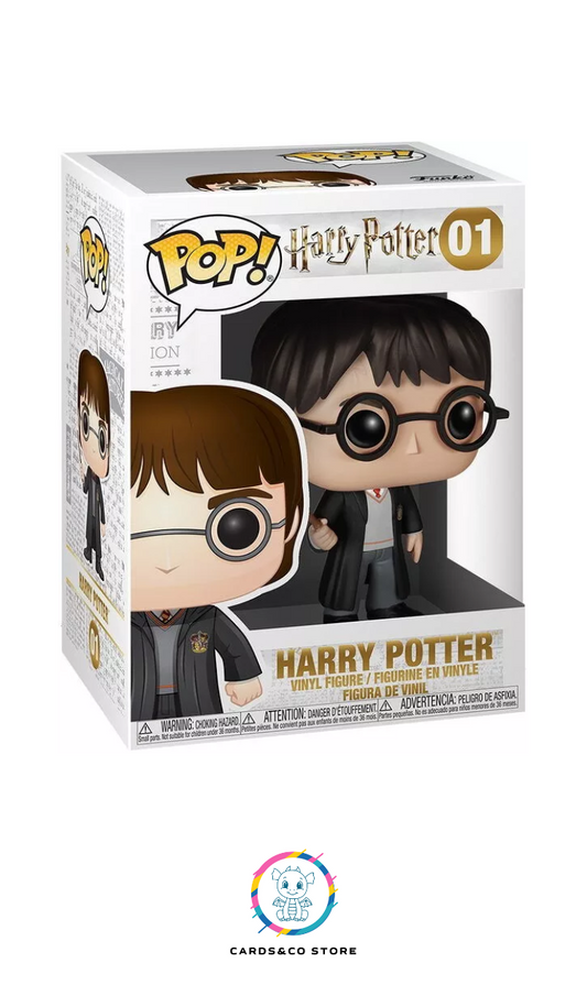 Figurine Funko Pop! n°01 - Harry Potter - Harry et sa baguette