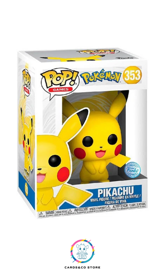 Figurine Funko Pop! n°353 - Games - Pokémon - Pikachu
