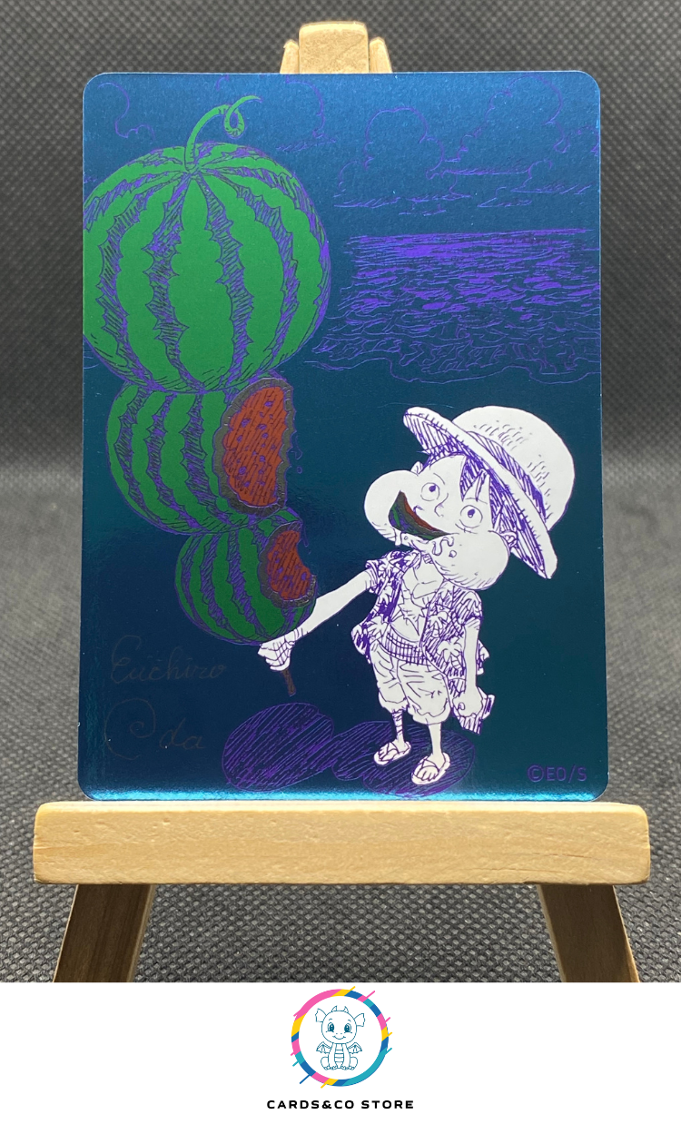 One piece - Luffy Pastèque - Natsucomi 2026 Meta Foil Card - JPN