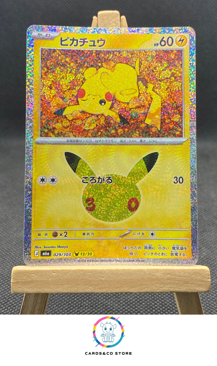 M6a - 029/103 - Pikachu (13/30) - JPN
