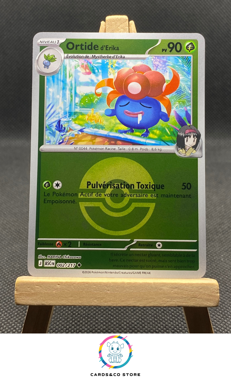 ME2.5 - Héros Transcendants - 002/217 - Ortide d'Erika Reverse PokeBall - FR