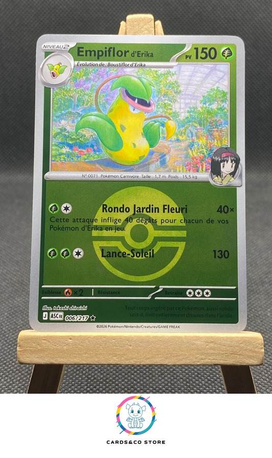 ME2.5 - Héros Transcendants - 006/217 - Empiflor d'Erika Reverse PokeBall