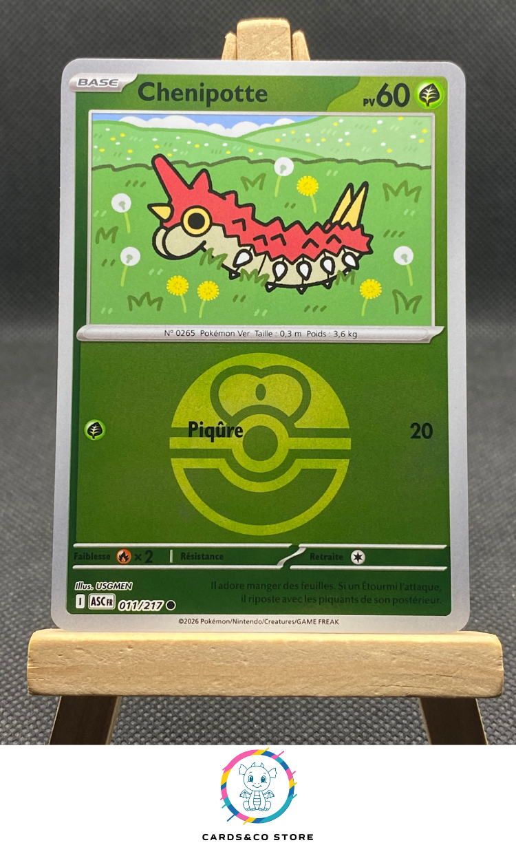 ME2.5 - Héros Transcendants - 011/217 - Chenipotte Reverse LoveBall - FR