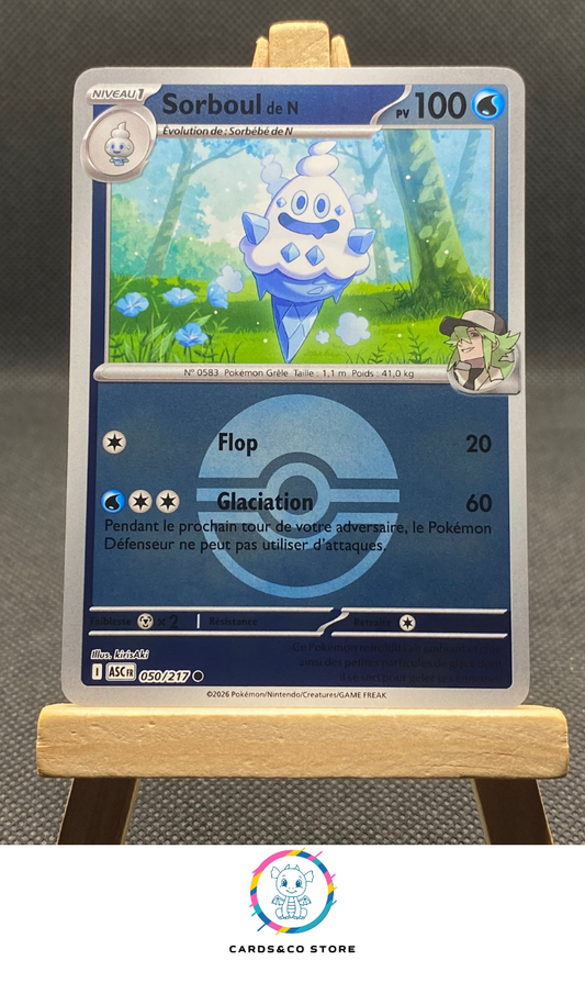 ME2.5 - Héros Transcendants - 050/217 - Sorboul de N Reverse PokeBall - FR