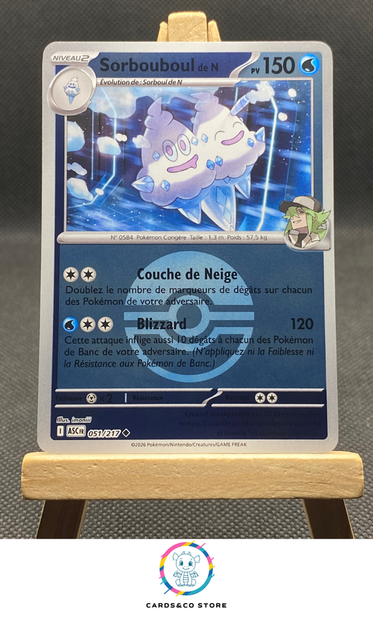ME2.5 - Héros Transcendants - 051/217 - Sorbouboul de N Reverse PokeBall - FR