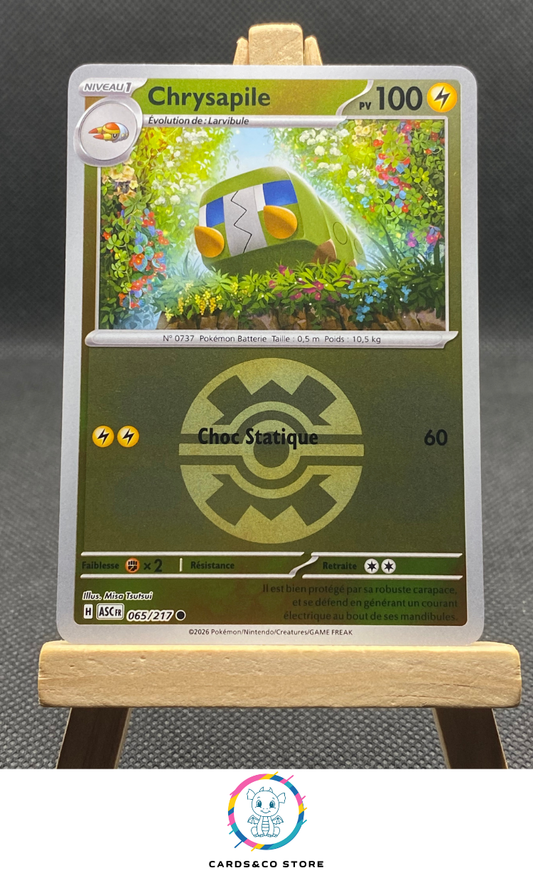 ME2.5 - Héros Transcendants - 065/217 - Chrysapile Reverse Quick Ball - FR