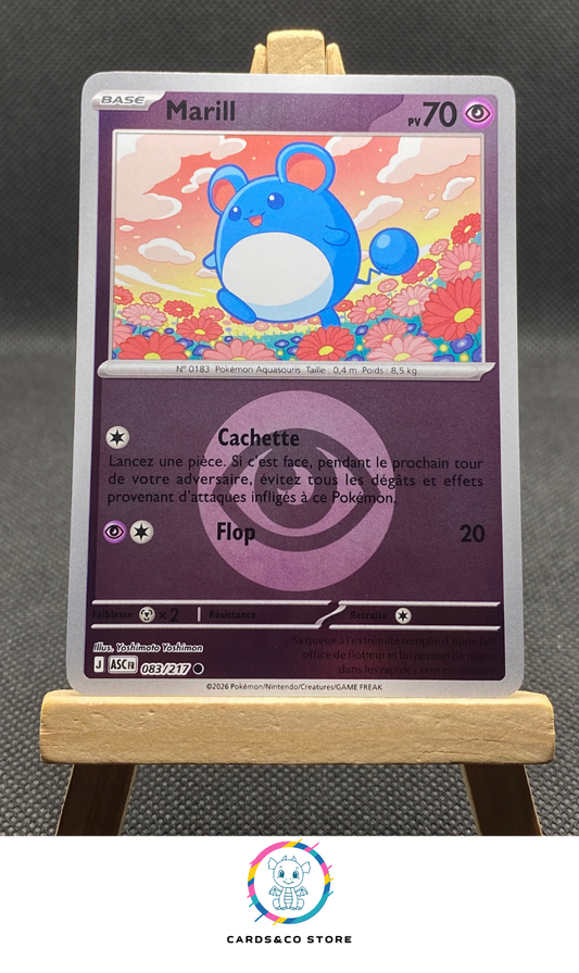 ME2.5 - Héros Transcendants - 083/217 - Marill Reverse Energie - FR