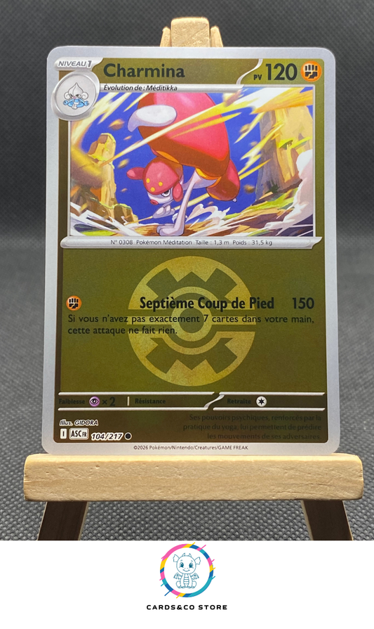 ME2.5 - Héros Transcendants - 104/217 - Charmina Reverse Quick Ball - FR