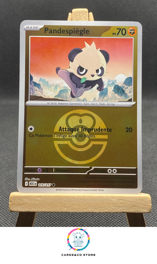 ME2.5 - Héros Transcendants - 115/217 - Pandespiègle Reverse LoveBall - FR