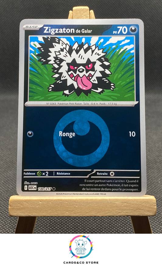 ME2.5 - Héros Transcendants - 130/217 - Zigzaton de Galar Reverse Energie - FR