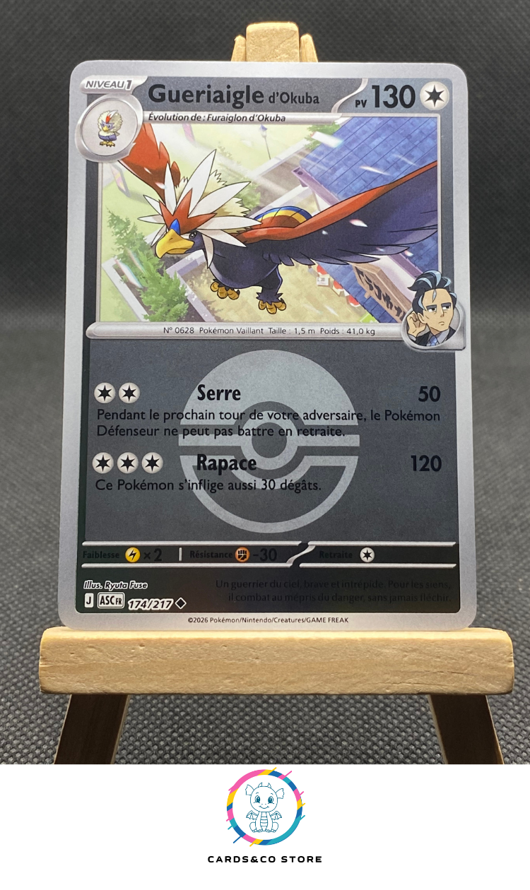 ME2.5 - Héros Transcendants - 174/217 - Gueriaigle d'Okuba Reverse PokeBall - FR