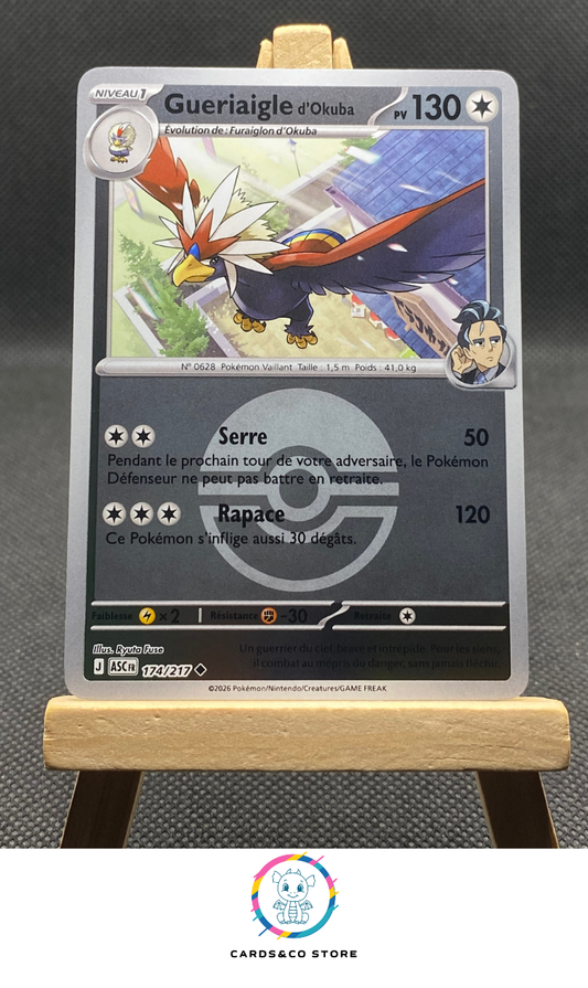 ME2.5 - Héros Transcendants - 174/217 - Gueriaigle d'Okuba Reverse PokeBall - FR