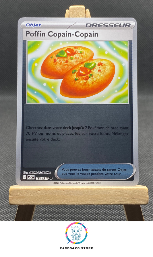 ME2.5 - Héros Transcendants - 184/217 - Poffin Copain-Copain Reverse - FR